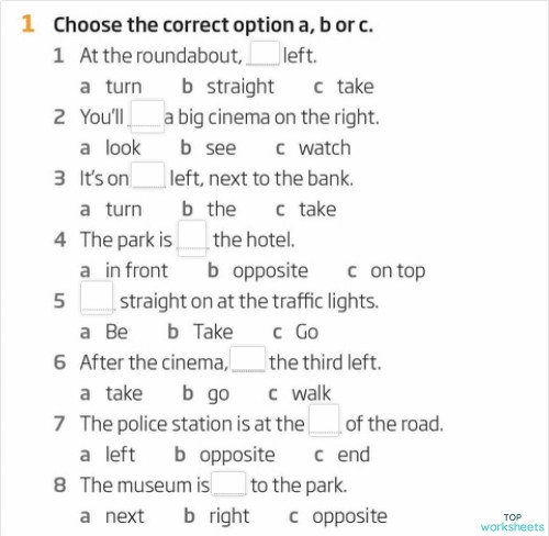 Geometry worksheet for Second Grade Students practice giving directions in this engaging worksheet designed for second graders. Step-by-step guide to help Joyce navigate her way to the fair.