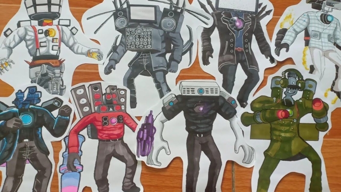 Smiling dragon illustration for measuring inches practice