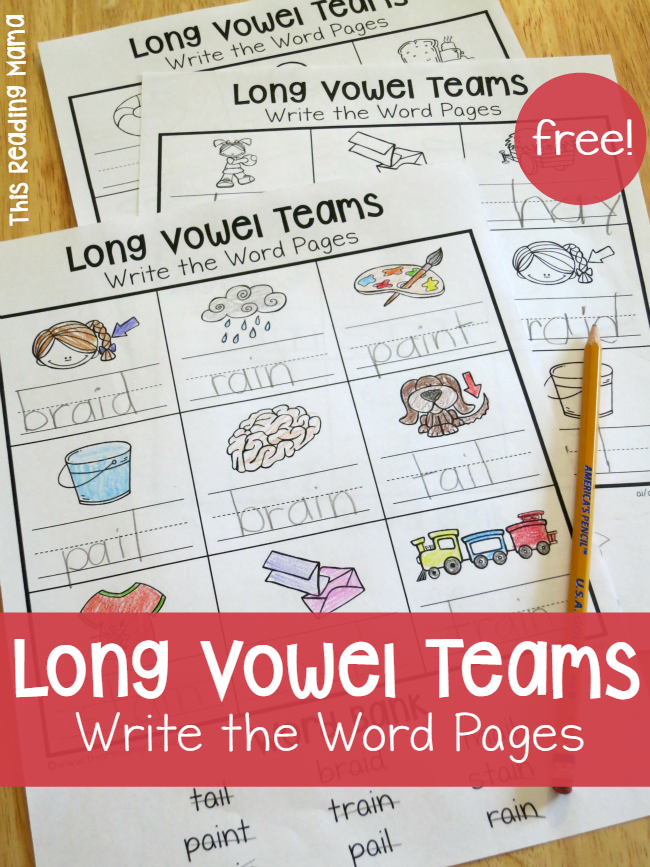 Vowel Team ea Review Worksheet for Second Grade Lesson 13 Second grade worksheet for practicing long and short vowel sounds in ea words
