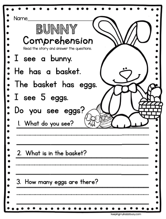Easter Bunny Imagination Writing Activity for Young Learners Second grade Easter writing prompt worksheet featuring a fun imaginative prompt about being the Easter Bunny for children to practice handwriting and creative writing skills