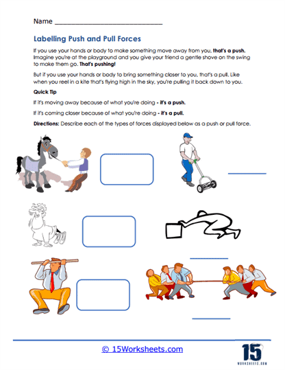 Learn About Force: Friction educational worksheet for data and graphing activities Worksheet for second graders exploring friction concepts through various scenarios