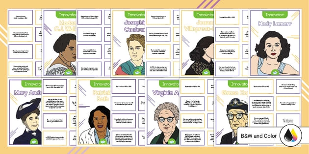 Second grade students learning about 24 global changemakers using the Women Who Dared to Dream cards worksheet