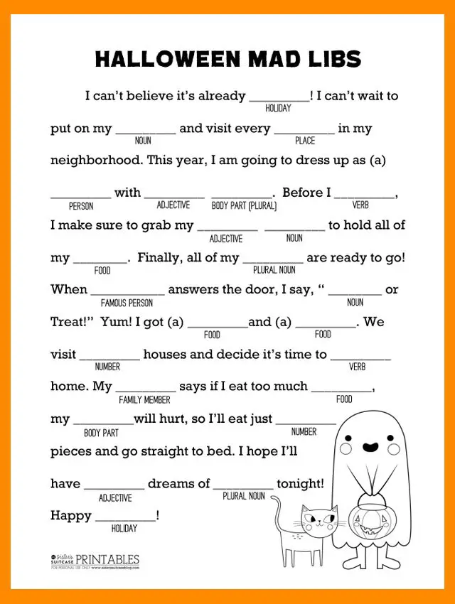 Zoo Mad Libs Activity for Second Grade Students Learning Parts of Speech A second grade student completing a zoo-themed Mad Libs worksheet with blank lines for nouns, verbs, and adjectives to create a funny story