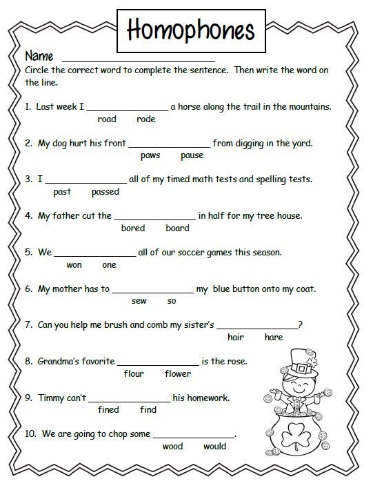 Visual representation of a dictation exercise to assess homophone understanding in students Worksheet titled Homophone Check-in for second graders focusing on word usage in context