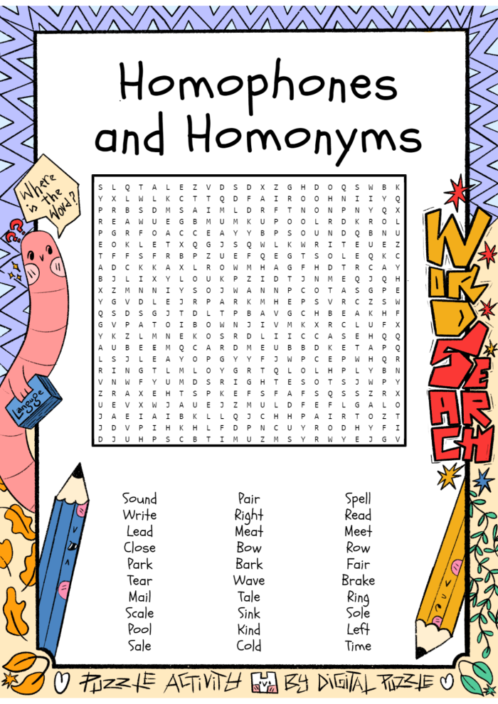 Simone struggles with homophones in her writing composition worksheet