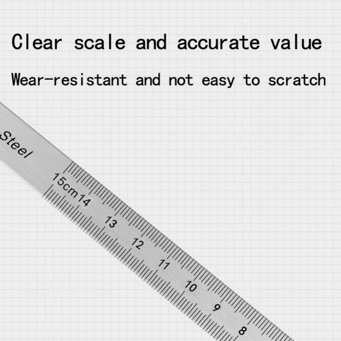 Second grade student using a cutout ruler to measure the height of a house on a worksheet