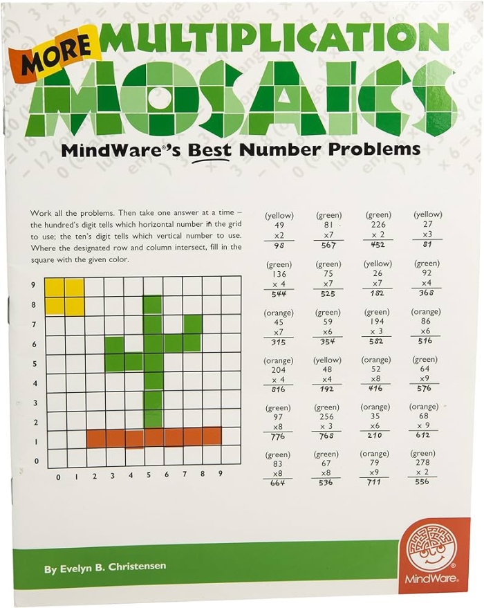 Second grade math mosaic worksheet featuring measurement addition and subtraction problems for coloring 17