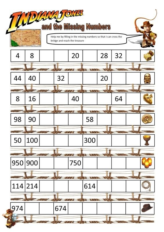 Engaging math exercise for kids featuring number patterns increasing by twos, fives, and tens Colorful Number Patterns on the Beach worksheet designed for second graders to enhance their math skills