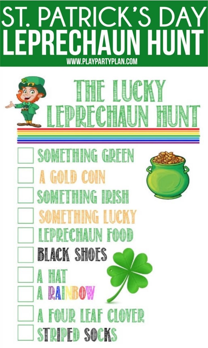 Over the Rainbow Number Counting Activity for Elementary Math Practice St. Patrick's Day counting game worksheet showing a rainbow path with numbered spaces for second grade students to practice number sequencing