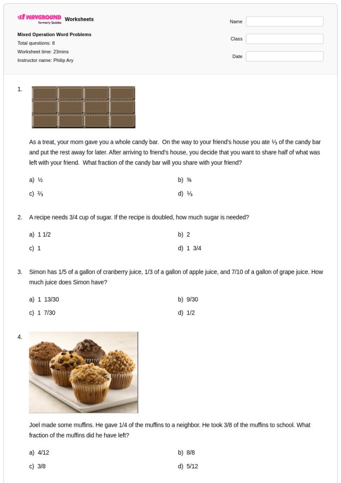 Mixed Operation Word Problem Check-in Assessment 15 Second grade mixed operation word problems worksheet showing addition and subtraction exercises with three-digit numbers for student assessment