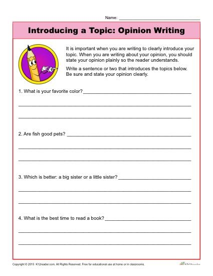 Opinion Writing Homework Worksheet for Grade 2 Life Science Lesson 9 Second grade student filling out a life science homework opinion writing worksheet with a grading rubric