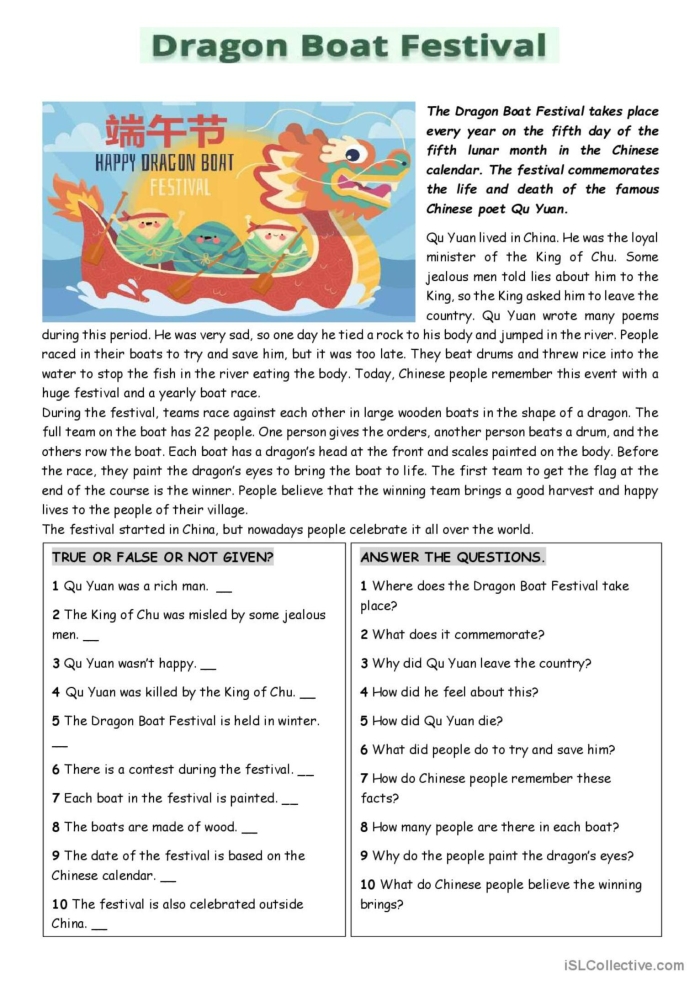 A young girl and her grandfather fishing together on a small boat for a second grade reading comprehension worksheet.