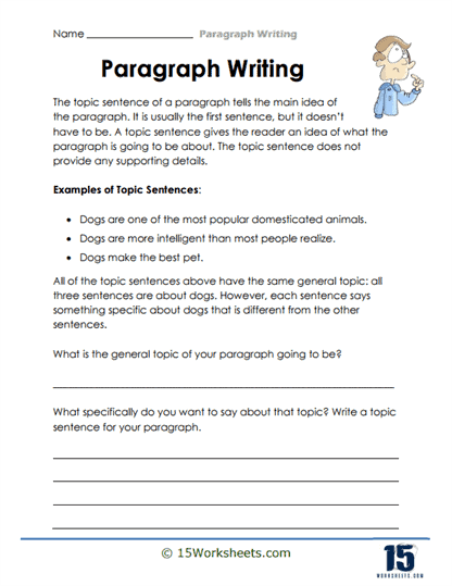Second grade rhyming paragraph practice worksheet with writing exercises and example text