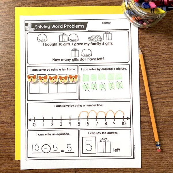 Shape Riddles worksheet featuring fun puzzles for learning about shapes