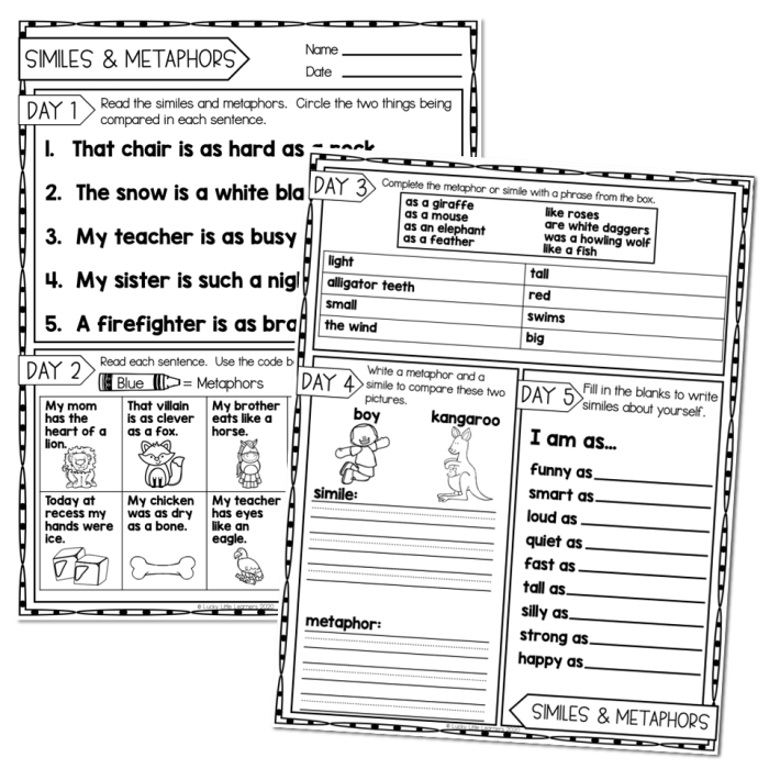 Fill-in-the-blank worksheet for second graders exploring popular similes like "as blind as a bat