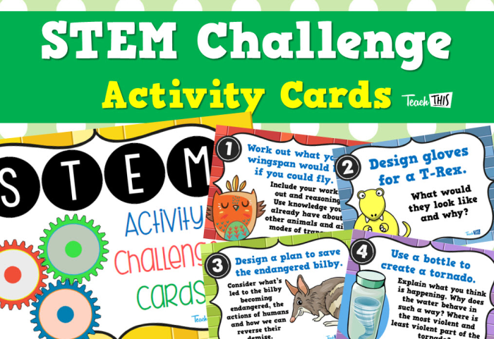 Creative thinking activities for young learners featured in STEM design challenge cards STEM Design Challenge Cards worksheet for second graders to inspire creativity and problem-solving skills