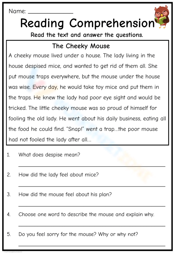 Story Comprehension What is in a Story Worksheet Number 13 for Second Grade Geometry Students A second grade worksheet titled Story Comprehension What is in a Story that features a story web graphic organizer for identifying main ideas and details.