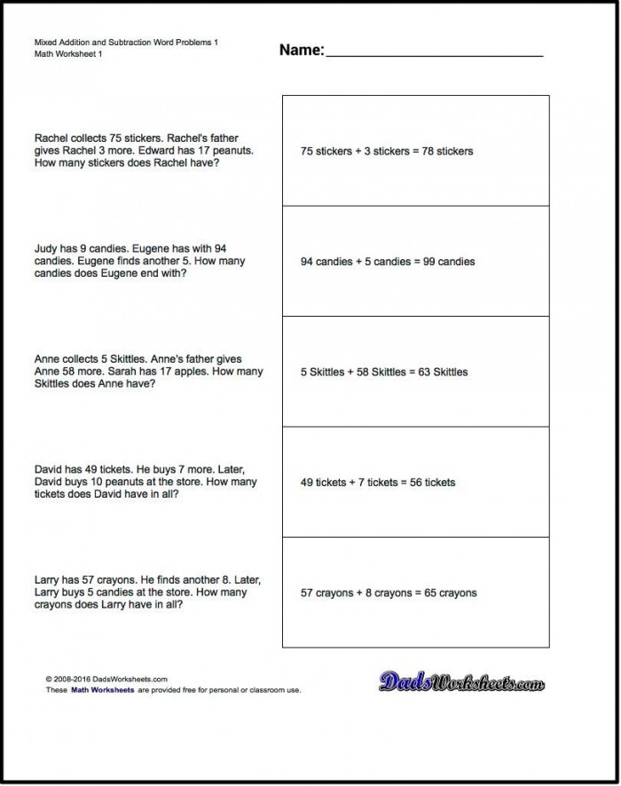 Subtraction Fact Word Problems Worksheet for Second Grade Students Children engaging with a subtraction fact word problems worksheet in a classroom setting