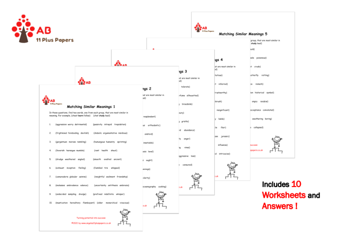 Synonym Match Worksheet for Second Grade Spelling Lesson 20 Second grade student matching synonyms worksheet for spelling practice