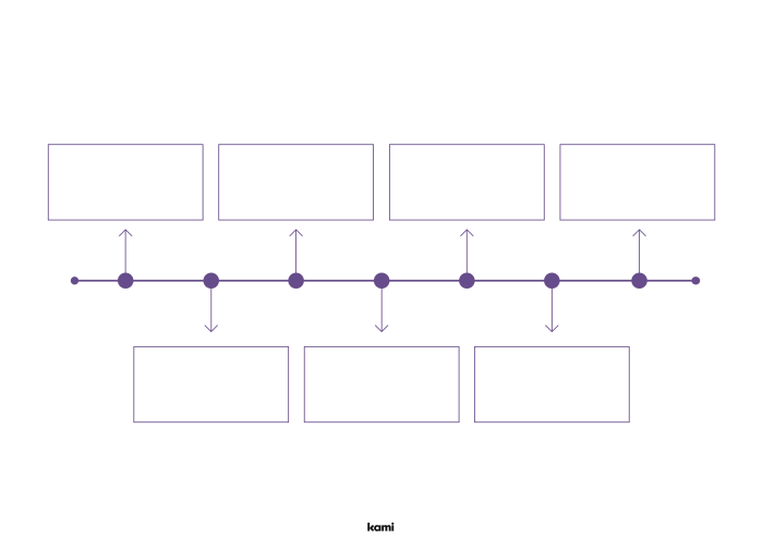 Worksheet depicting a fun timeline activity for second graders to understand time concepts. Engaging timeline craft for kids to visualize the passage of time.