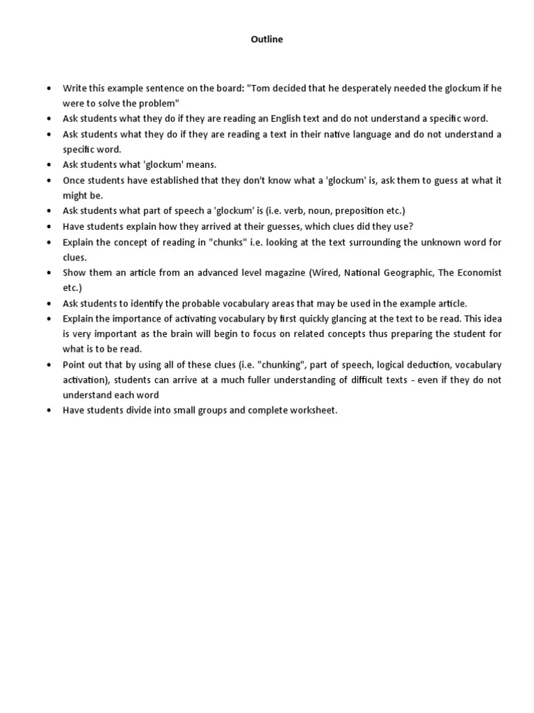 Grammar and Mechanics worksheet for Second Grade Second grade students engaging with the Read the Word Clues worksheet to decipher unknown words. A visual representation of a grammar and mechanics activity focused on vocabulary building.