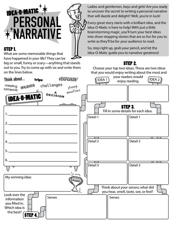 Watermelon Graphic Organizer for Second Grade Personal Narratives Children engaging with a watermelon graphic organizer to write personal narratives