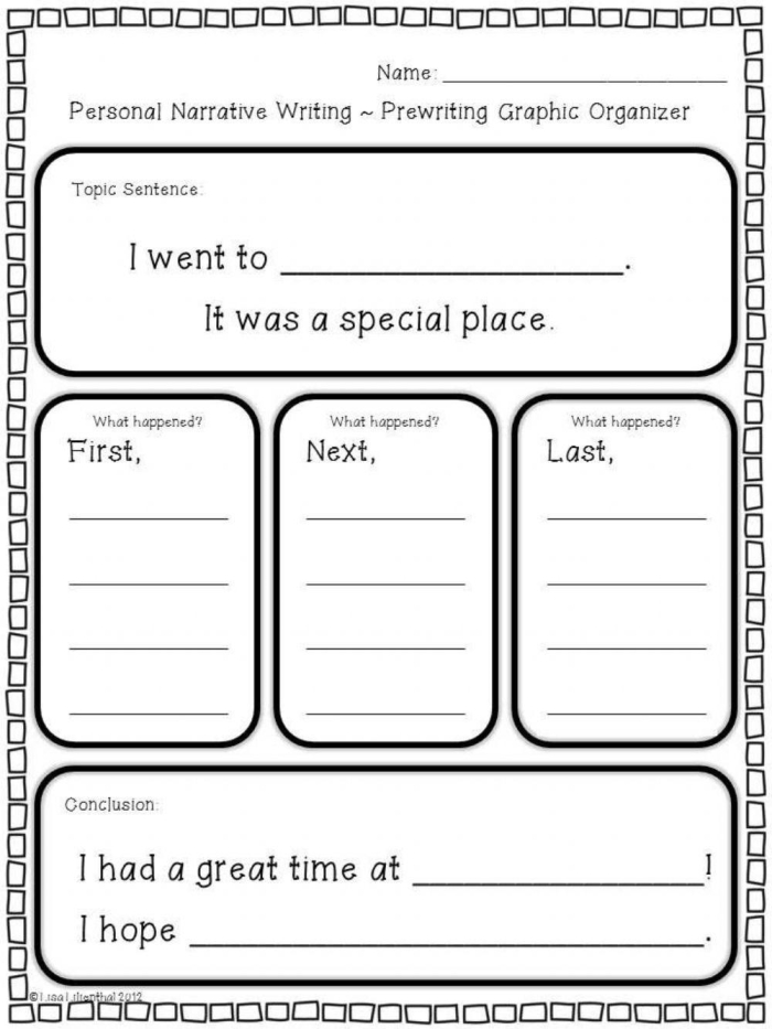 Engaging template for children to develop their storytelling skills Colorful watermelon graphic organizer worksheet for writing personal narratives in second grade