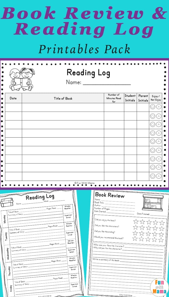 Weekly Reading Log Worksheet for Second Grade Students Image 14 Second grade student filling out a weekly reading log worksheet to track progress