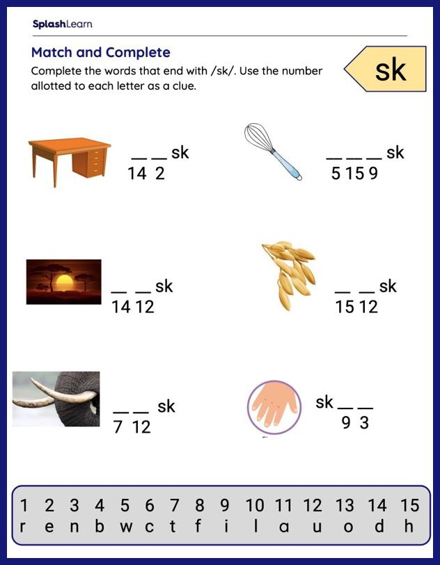 Read the Word Clues worksheet for grammar and mechanics practice Worksheet for second graders to explore word meanings through clues