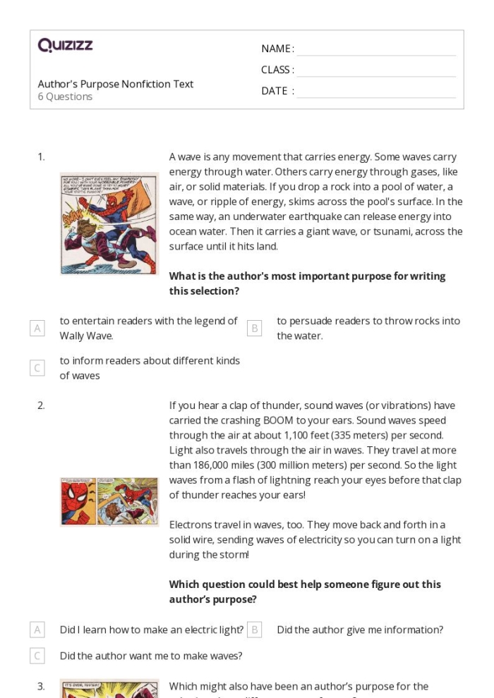 Worksheet featuring the fable "The Ant and the Grasshopper" for second-grade students