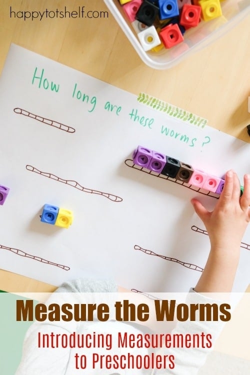 Engaging Measuring Worms worksheet for hands-on learning activities Colorful worksheet featuring second graders measuring worms for a geography lesson