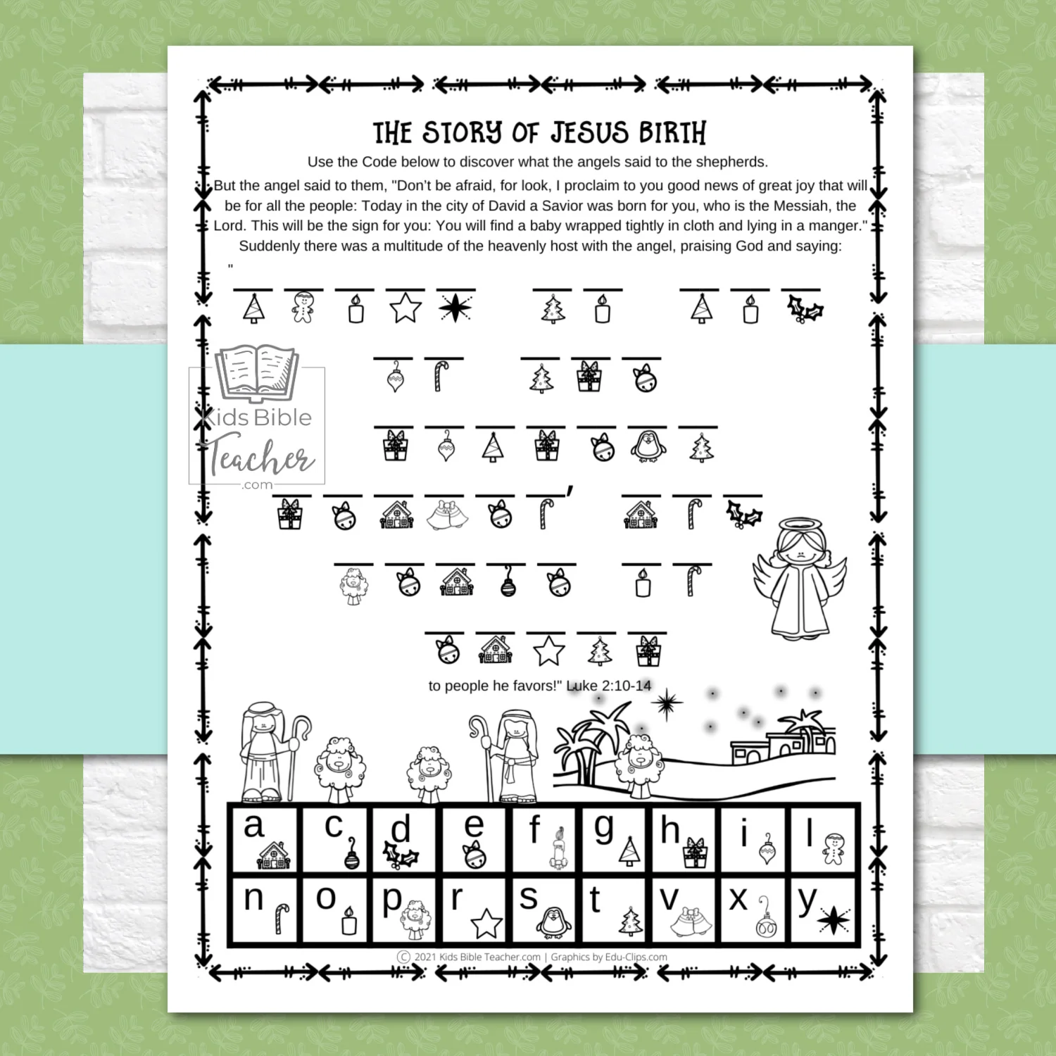 Secret Message 4 worksheet for kindergarten students focusing on multiplication concepts