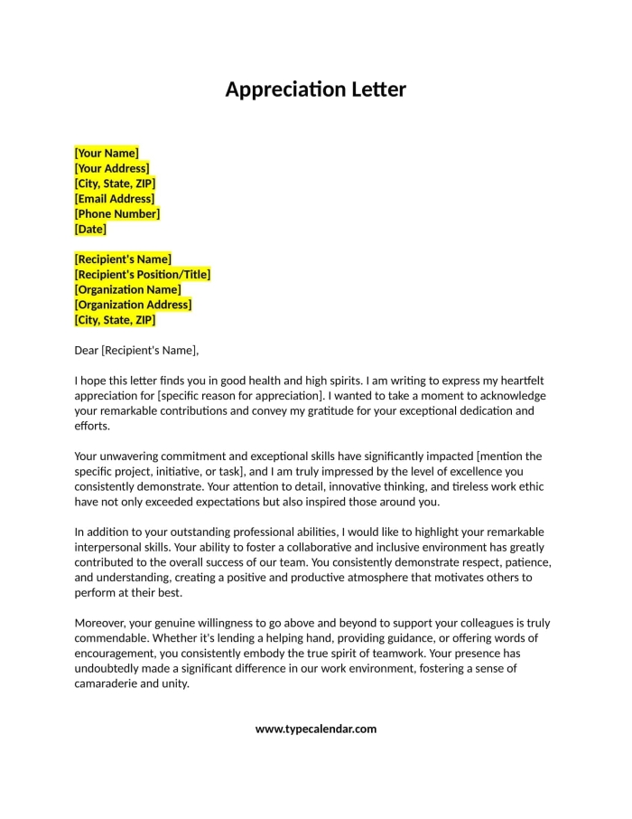 Worksheet for writing a letter of appreciation to oneself, designed for sixth graders. Inspiring self-appreciation writing activity for students.