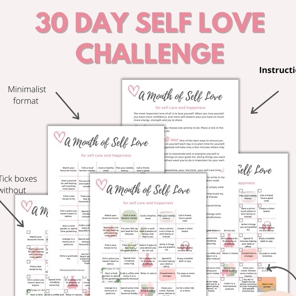 Self-Care Challenge worksheet for sixth graders focused on Earth and Space Science