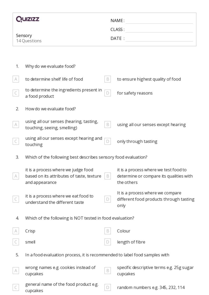 Engaging worksheet to enhance sensory vocabulary in young writers Sensory Words worksheet for second graders sorting adjectives by senses