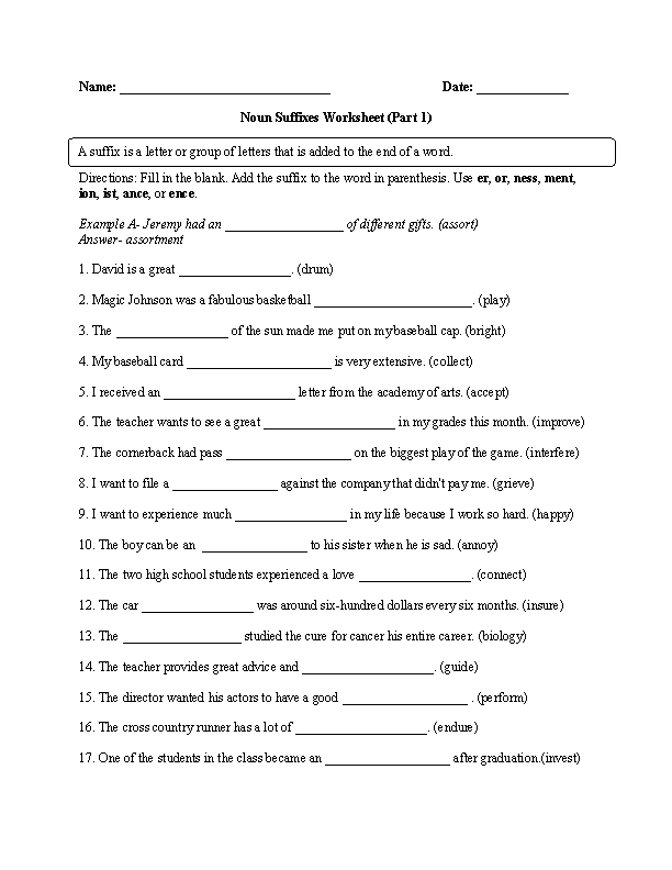 Third grade student working on a Serious about Suffixes worksheet to learn about word formation. Engaging exercise to enhance understanding of suffixes in reading.