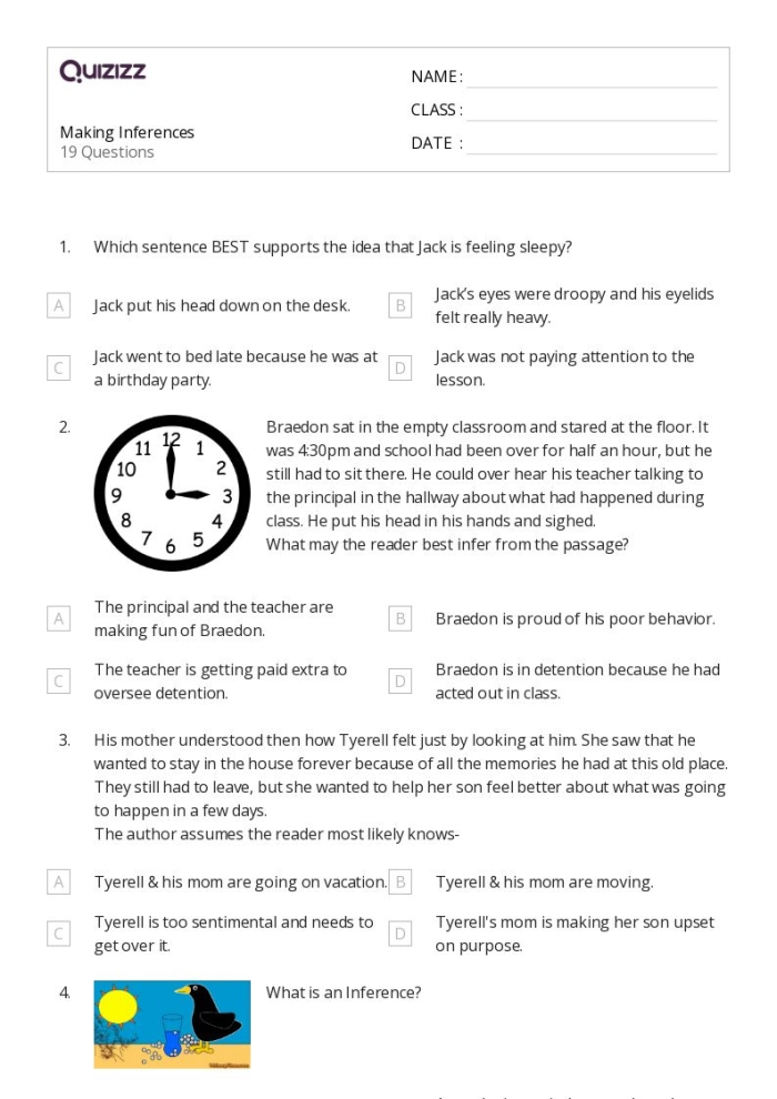 Seventh grade math worksheet featuring box plot exercises for analyzing and comparing statistical data sets