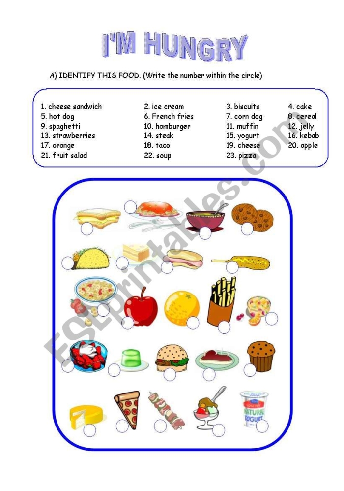 Seventh grade student solving Hungry for Math percentage problems about food
