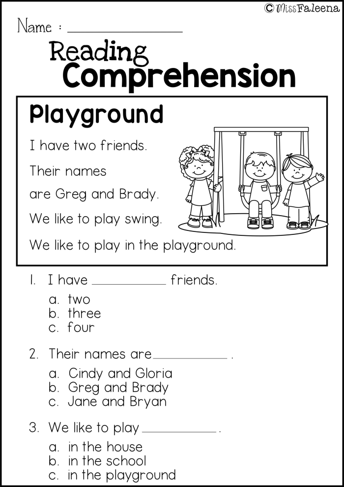 Reading Comprehension Lost and Found worksheet for seventh grade students 21 Seventh grade student working on a Reading Comprehension Lost and Found worksheet featuring vocabulary and inference exercises