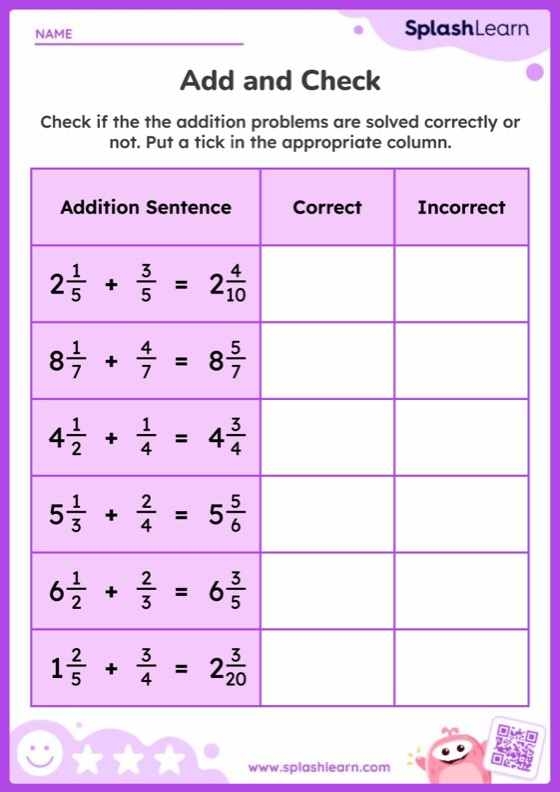 Educational resource for practicing mixed number operations in fractions Worksheet featuring the addition and subtraction of positive and negative mixed numbers for seventh graders