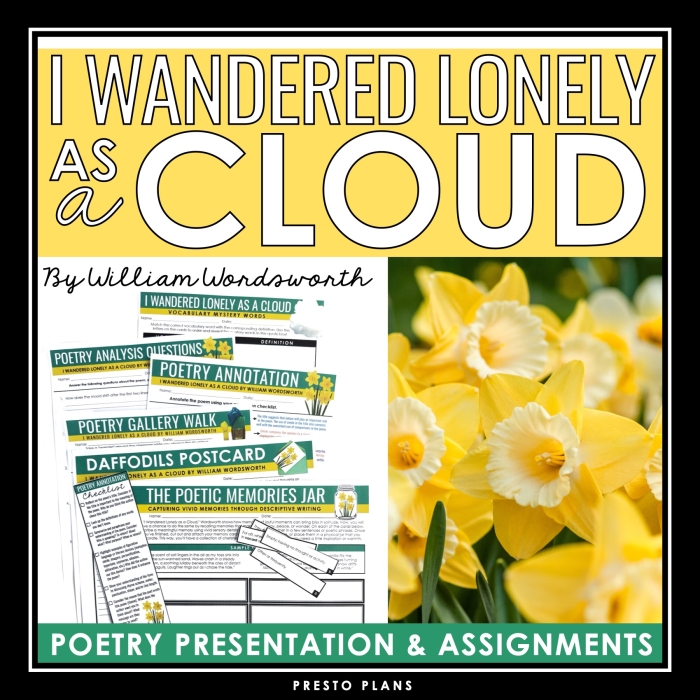 Comparing and Contrasting Poetry Worksheet Image 12 Seventh grade reading worksheet comparing themes of beauty in Wordsworth and Claude McKay poems