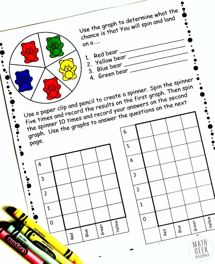 Students engaged in a probability performance task worksheet focused on multiplication concepts. A Festival of Fun: Probability Performance Task for seventh graders.
