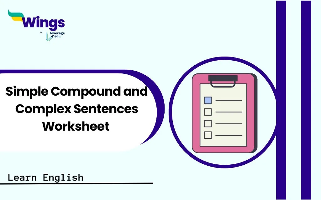 Seventh grade worksheet identifying simple compound complex and compound-complex sentences number 25