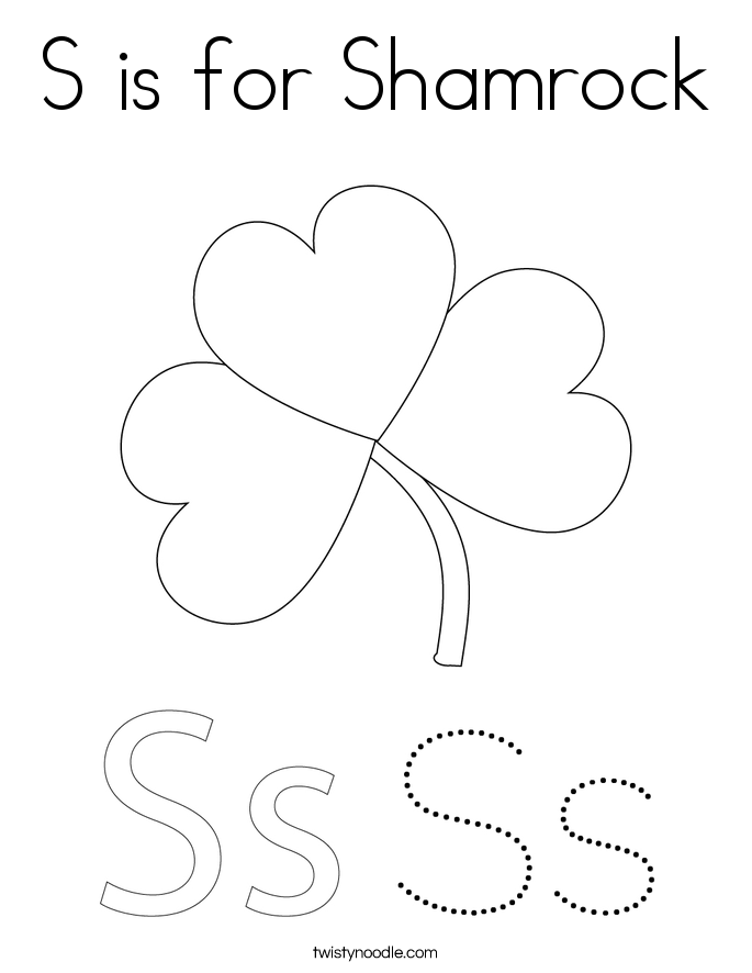 Colorful shamrock worksheet for Pre-K students focusing on subtraction skills