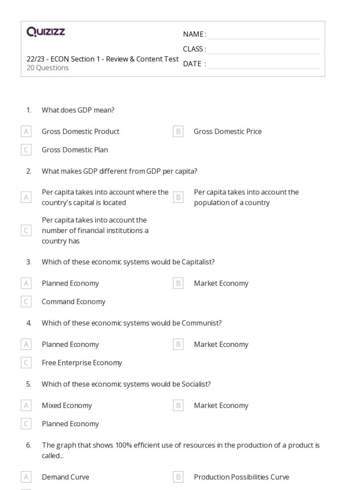Economics worksheet showing supply and demand concepts for understanding market shortages and surpluses Sixth grade students analyzing shortage and surplus scenarios with price impact diagrams and economic examples