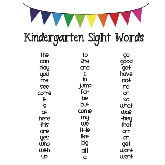 Sight Word Worksheet: The for Pre-K Learning Activities Worksheet for practicing sight words in Pre-K education