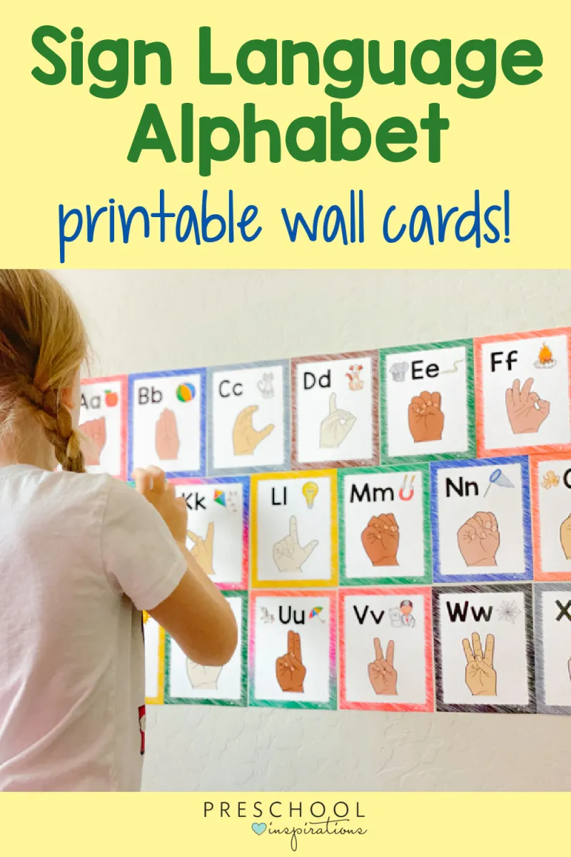 Sign Language Alphabet worksheet for Second Grade