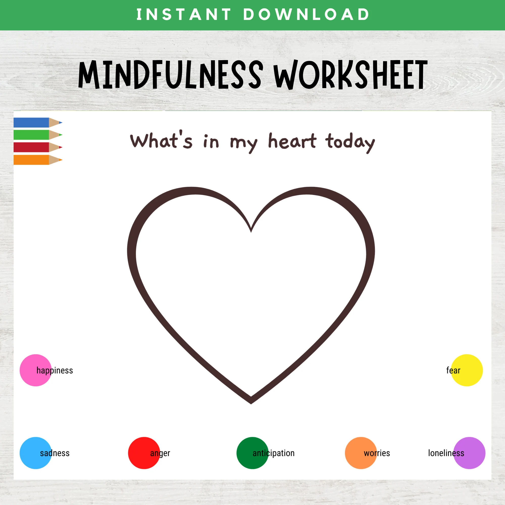 Mindfulness of Emotions: A fun way to learn about feelings and their changes Silly Stories worksheet for kids to explore emotions through creative storytelling