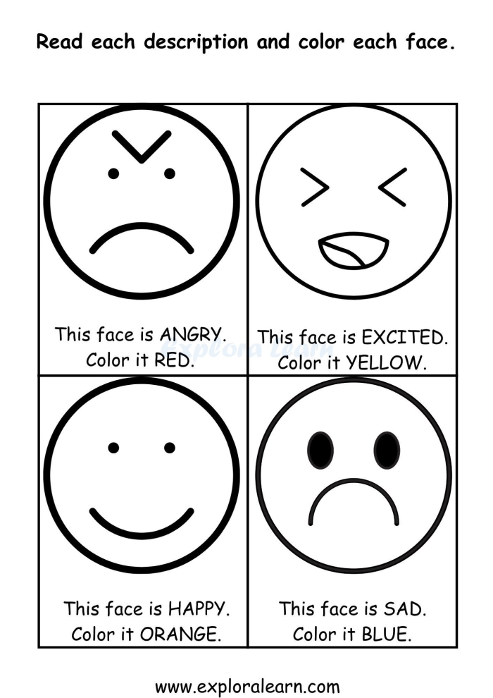 Engaging activity for understanding feelings through storytelling and weather changes Silly Stories worksheet illustrating mindfulness of emotions for kindergarten students