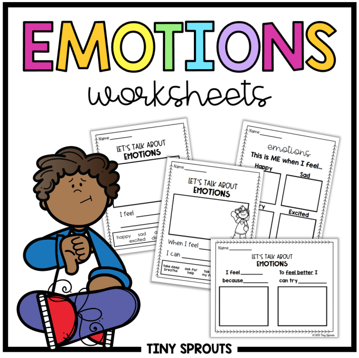 Mindfulness of Emotions activity for young learners in data and graphing Silly Stories worksheet illustrating emotions as changing weather for Kindergarten students